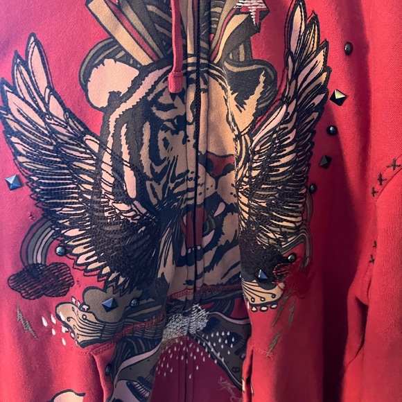 MARC ECHO y2k zip up hoodie - Picture 6 of 6